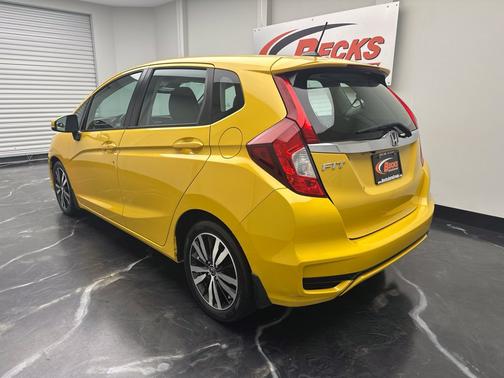 Yellow 2018 Honda Fit EX