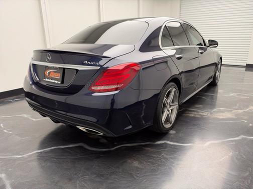 Blue 2017 Mercedes-Benz C-Class C 300