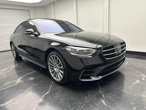 Black 2021 Mercedes-Benz S-Class 4MATIC