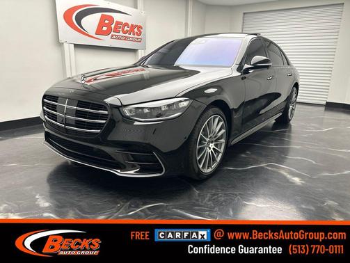 Black 2021 Mercedes-Benz S-Class 4MATIC