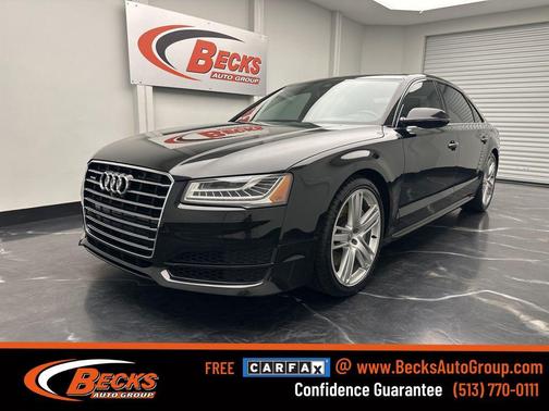 Black Metallic 2016 Audi A8 L 4.0T