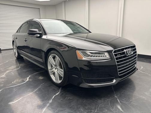 Black Metallic 2016 Audi A8 L 4.0T