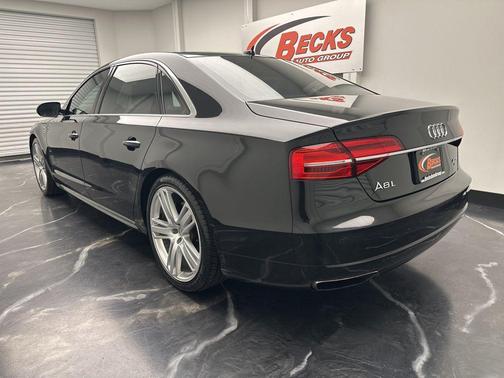 Black Metallic 2016 Audi A8 L 4.0T