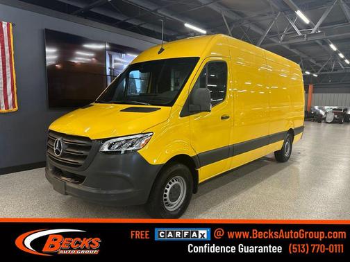 Calcite Yellow 2021 Mercedes-Benz Sprinter 2500 High Roof