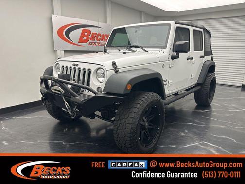 Bright White Clearcoat 2016 Jeep Wrangler Unlimited Sport
