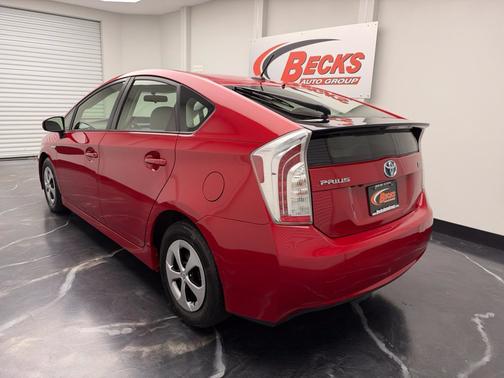 Barcelona Red Metallic 2015 Toyota Prius Three