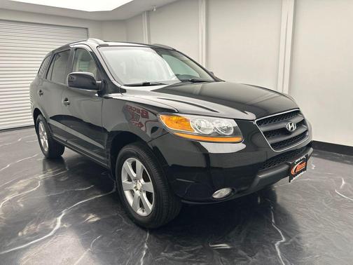 Ebony Black 2009 Hyundai SANTA FE SE