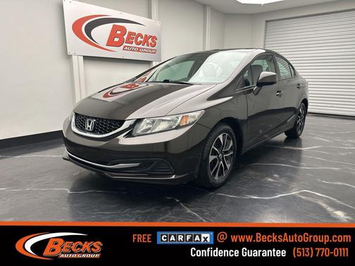 Brown 2013 Honda Civic EX