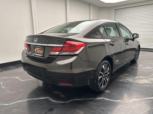 Brown 2013 Honda Civic EX