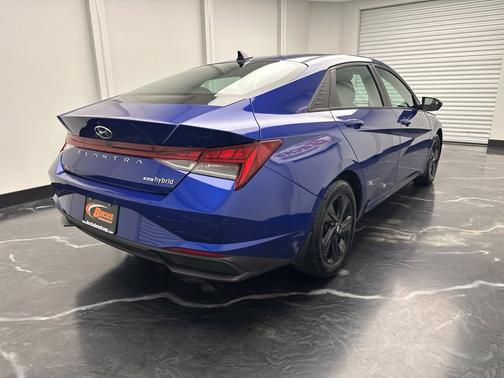 Intense Blue 2022 Hyundai ELANTRA HEV Blue