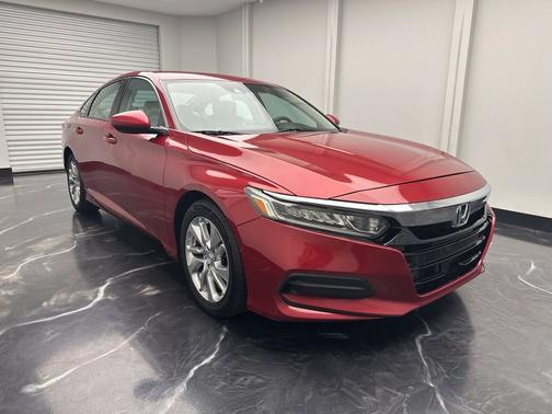 Red 2019 Honda Accord LX