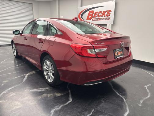 Red 2019 Honda Accord LX