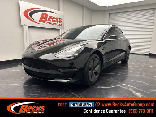 Solid Black 2020 Tesla Model 3 Standard Range Plus