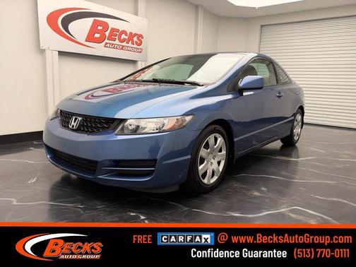 Blue 2010 Honda Civic LX