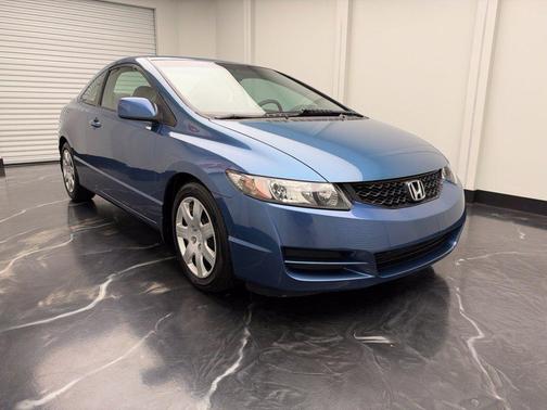 Blue 2010 Honda Civic LX