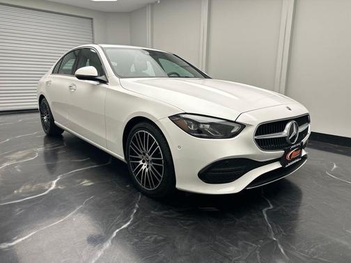 White 2025 Mercedes-Benz C-Class C 300 4MATIC