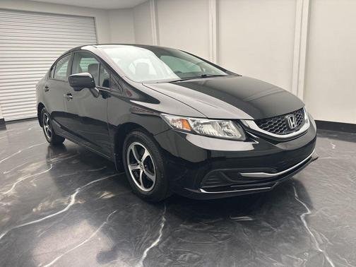 Crystal Black Pearl 2015 Honda Civic SE