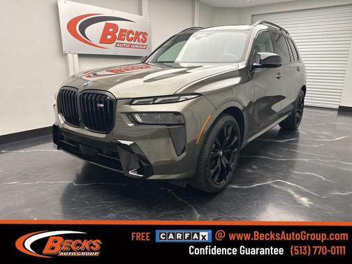 Green Metallic 2025 BMW X7 M60i
