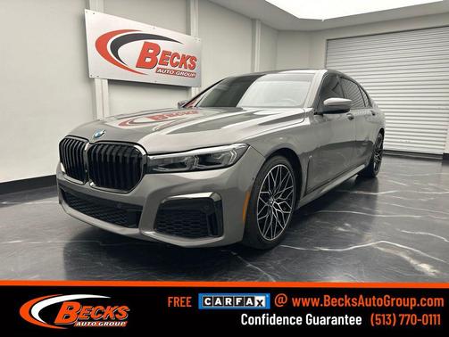 Bernina Grey Amber Effect 2021 BMW 740 740i