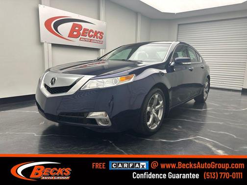 Blue 2009 Acura TL Technology