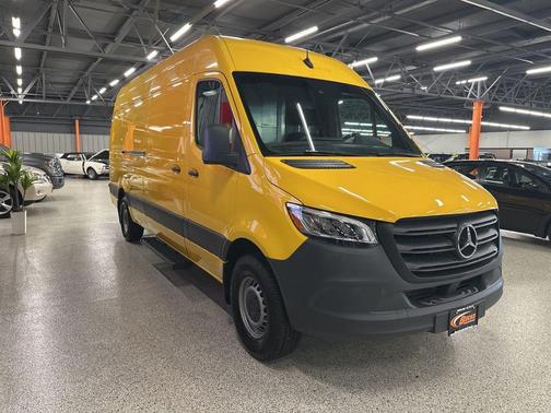 Yellow 2021 Mercedes-Benz Sprinter 2500 Cargo 170 WB