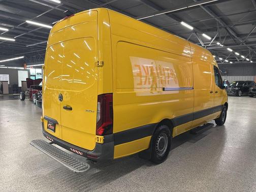 Yellow 2021 Mercedes-Benz Sprinter 2500 Cargo 170 WB