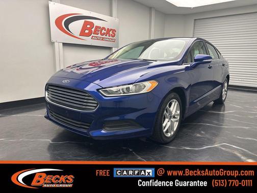 Deep Impact Blue 2013 Ford Fusion SE
