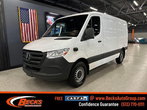White 2022 Mercedes-Benz Sprinter 1500 Standard Roof I4