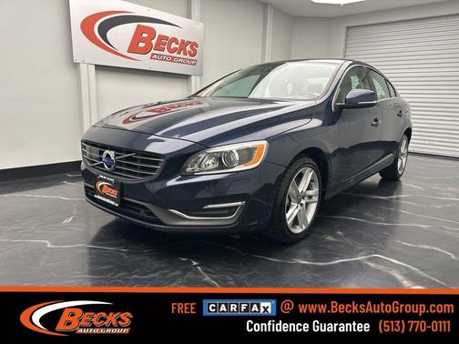 Caspian Blue Metallic 2015 Volvo S60 T5 Platinum