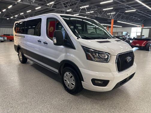 Oxford White 2023 Ford Transit-350 XLT