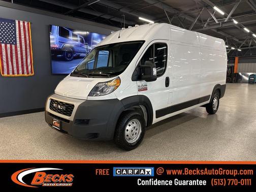Bright White Clearcoat 2021 RAM ProMaster 2500 High Roof