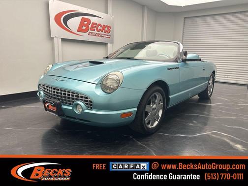 Thunderbird Blue 2002 Ford Thunderbird Base