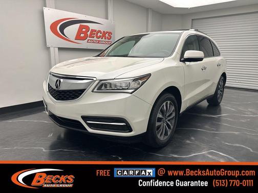 White Diamond Pearl 2016 Acura MDX 3.5L