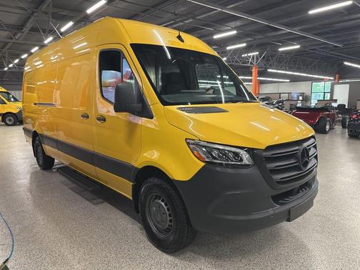 Calcite Yellow 2021 Mercedes-Benz Sprinter 2500 High Roof