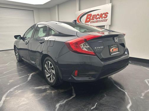 Blue 2017 Honda Civic EX