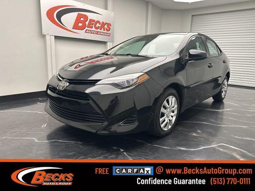 Black Sand Pearl 2017 Toyota Corolla LE