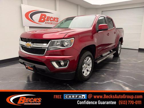 Cajun Red Tintcoat 2018 Chevrolet Colorado LT