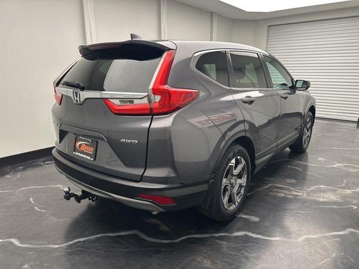 Gray 2017 Honda CR-V EX
