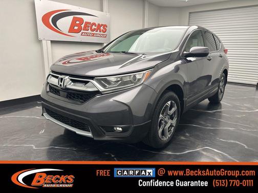 Gray 2017 Honda CR-V EX