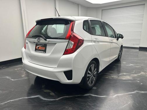 White Orchid Pearl 2015 Honda Fit EX