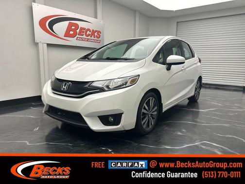 White Orchid Pearl 2015 Honda Fit EX