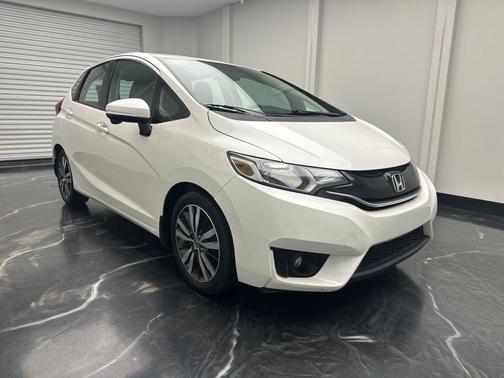 White Orchid Pearl 2015 Honda Fit EX