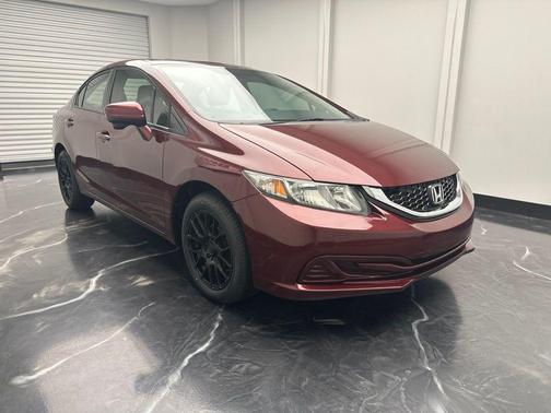 Crimson Pearl 2014 Honda Civic EX