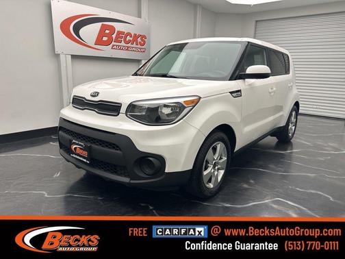 Clear White 2019 Kia Soul Base