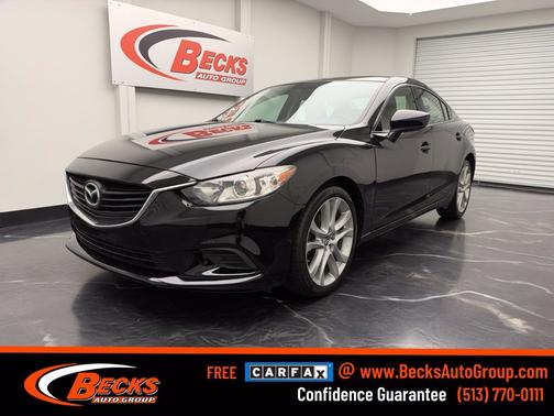 Jet Black Mica 2016 Mazda Mazda6 i Touring