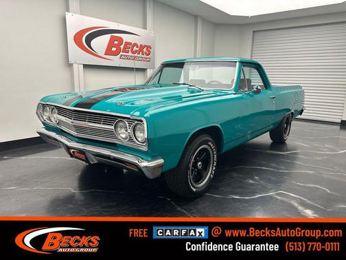 Teal 1965 Chevrolet El Camino Base
