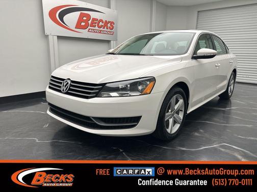 Candy White 2012 Volkswagen Passat 2.5 SE