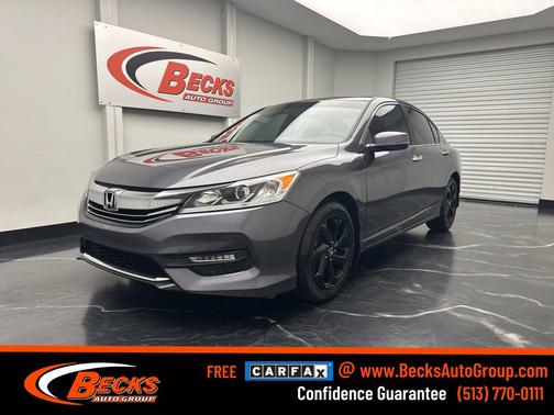 Gray 2017 Honda Accord EX