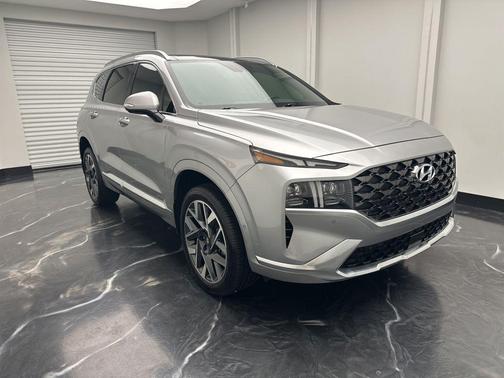 Shimmering Silver 2022 Hyundai SANTA FE Calligraphy