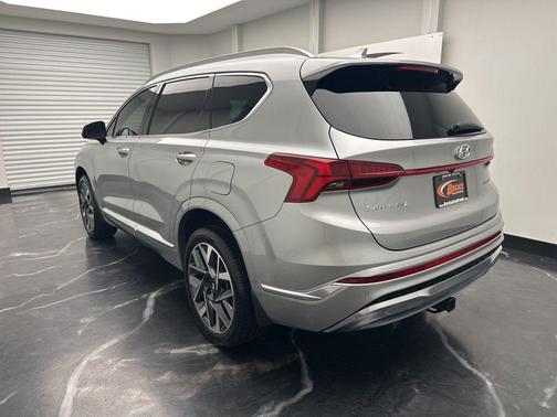 Shimmering Silver 2022 Hyundai SANTA FE Calligraphy
